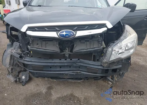 2017 Subaru Forester 2.5I Premium from USA, damaged, VIN JF2SJAEC6HH806518